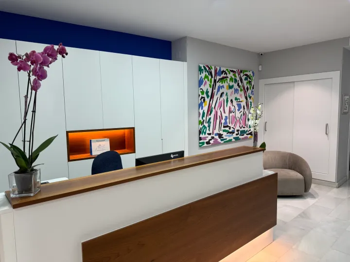 Recepción de Clínica Dental Millet