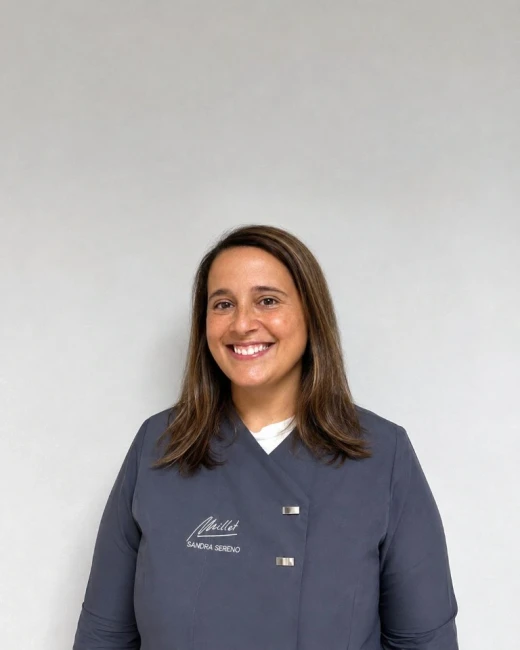 Sandra Sereno Alba, auxiliar de clínica y especialista en odontología digital